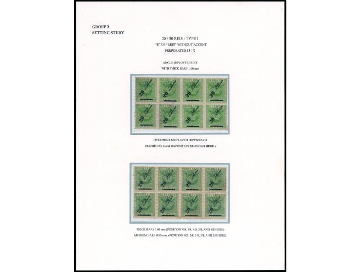 showing setting study. Rare in large multiple. Ex. Choi Cheong-Too Collection, vol. II p.148.