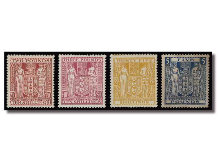 2p10s and 3p10s fresh MLH with pristine original gum, 35 Shilling fresh MH with pristine original gum, slightly toned at top,