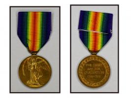 "The Great War For Civilisation 1914-1918", with ribbon. Rare historical item.