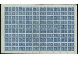 unused without gum as issued. Slightly toned. VF-F. Very rare in complete sheets.