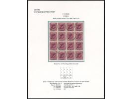 showing setting study. Rare in such large multiple. Ex. Choi Cheong-Too Collection, vol. II p.133.